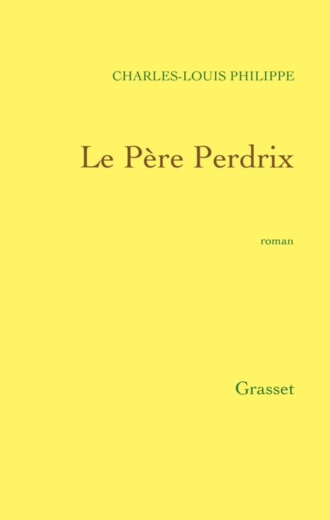 Cover image for book Le Père Perdrix