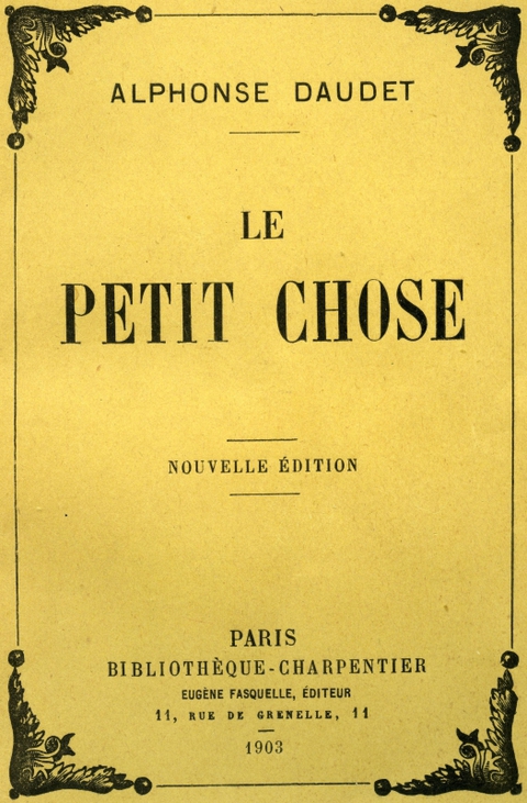 Cover image for book Le Petit Chose