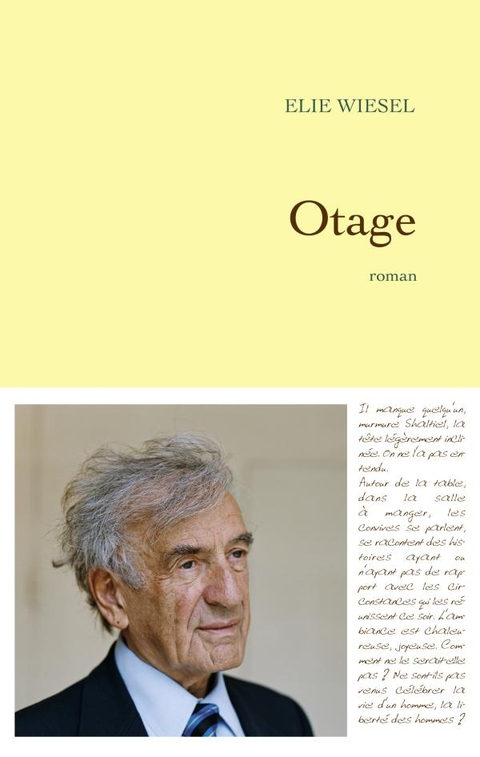 Cover image for book Otage