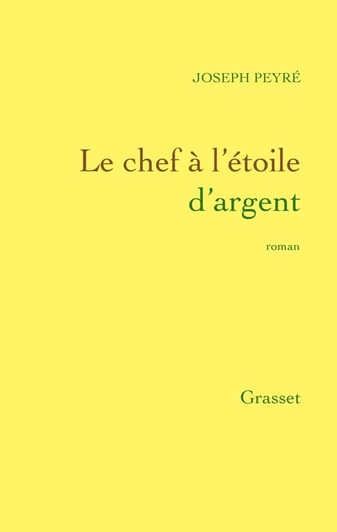 Cover image for book Le chef à l'étoile d'argent