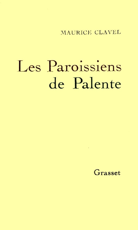 Cover image for book Les paroissiens de Palente