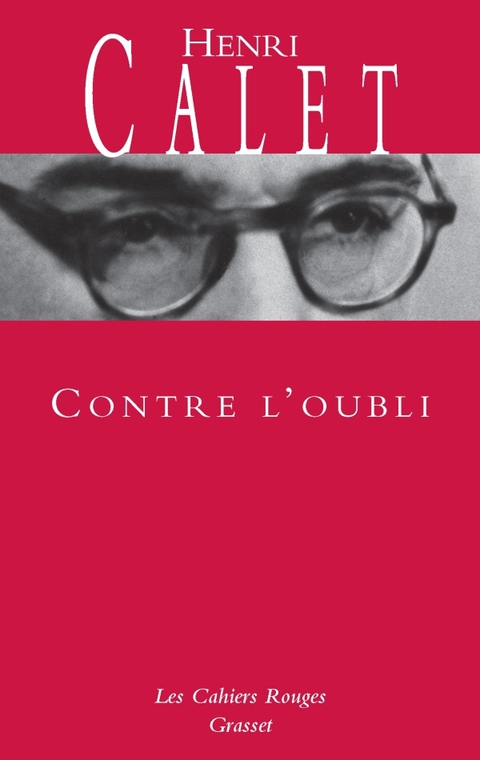 Cover image for book Contre l'oubli