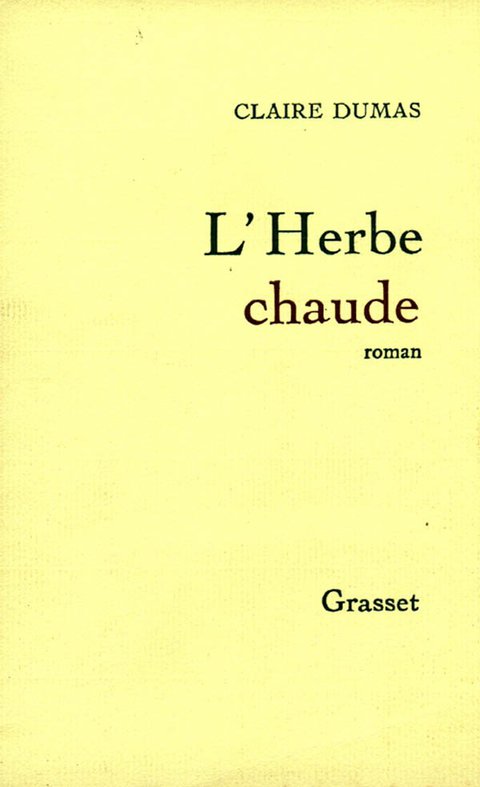 Cover image for book L'herbe chaude