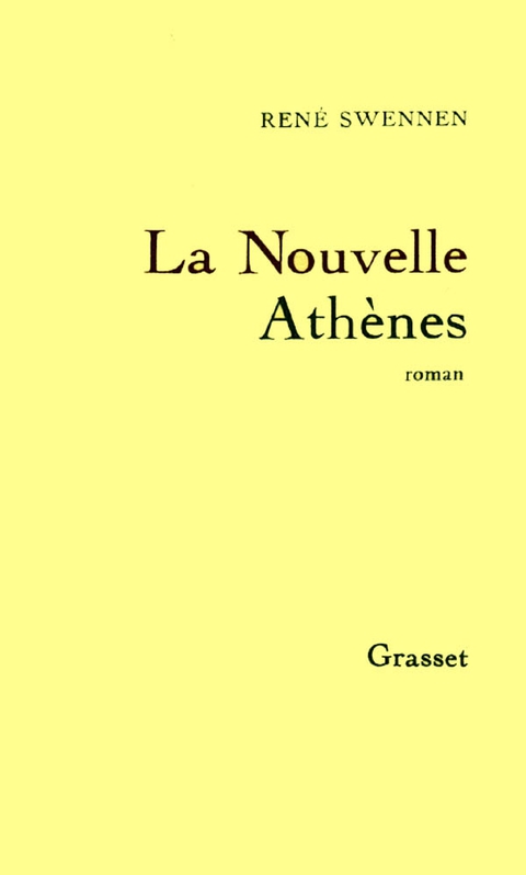 Cover image for book La nouvelle Athènes