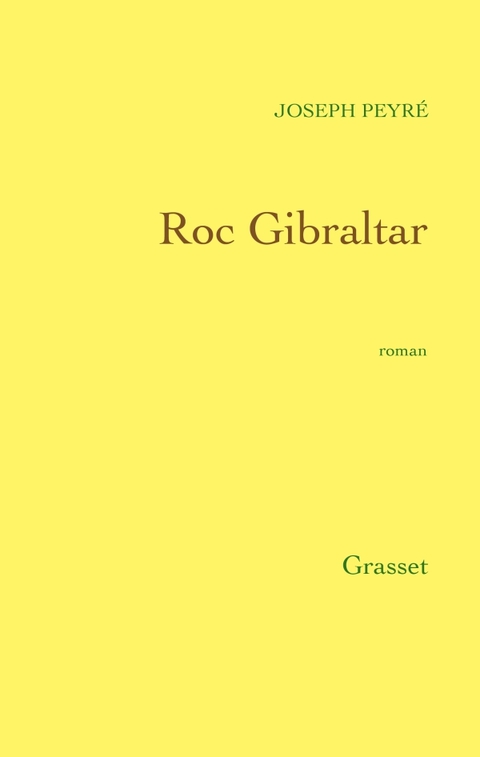 Cover image for book Roc-Gibraltar