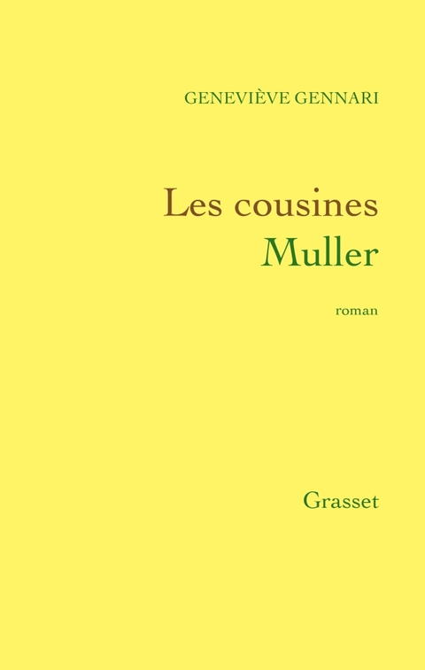 Cover image for book Les cousines Muller