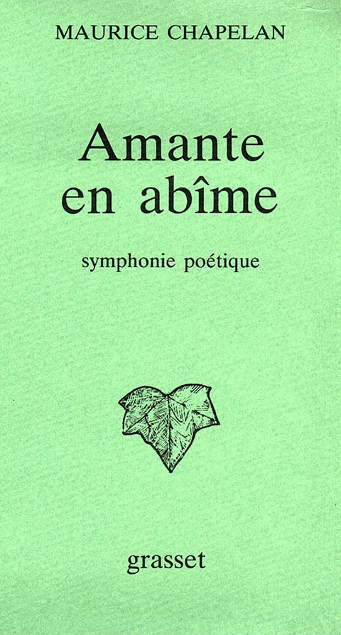 Cover image for book Amante en abîme