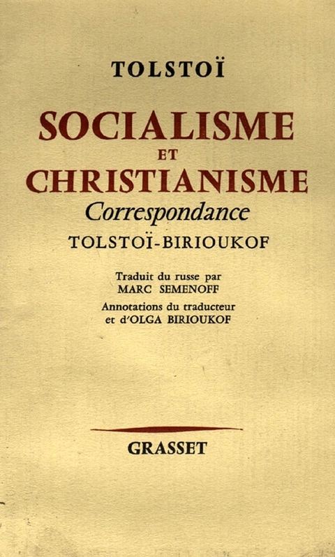 Cover image for book Socialisme et christianisme