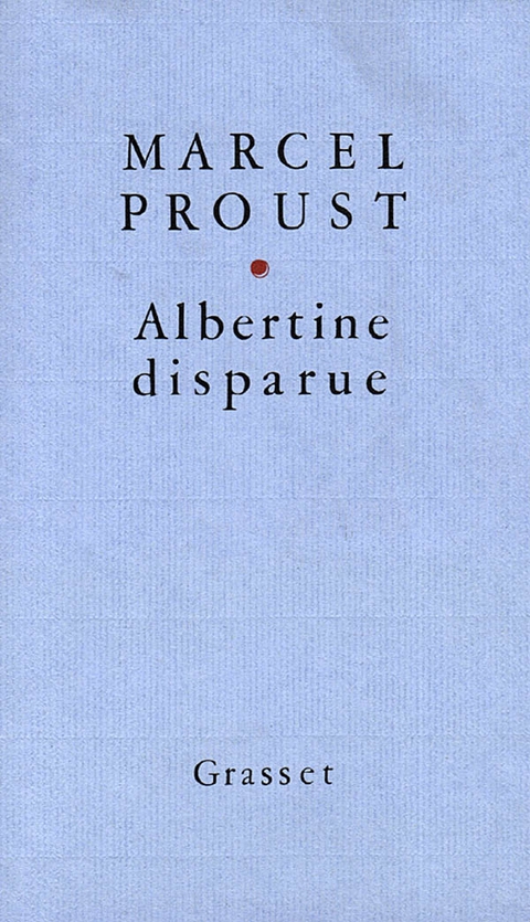 Cover image for book Albertine disparue