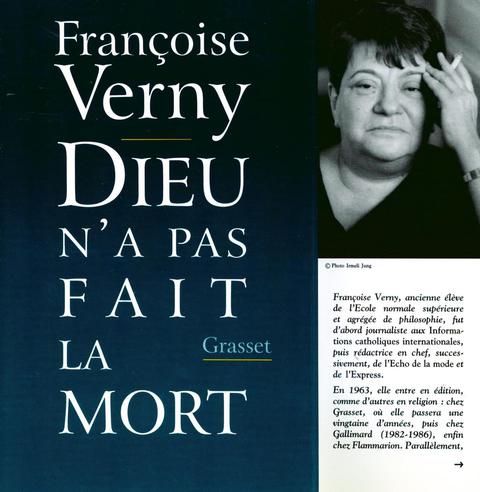 Cover image for book Dieu n'a pas fait la mort