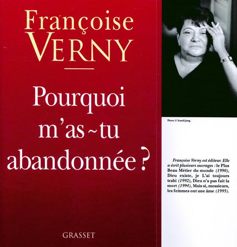 Cover image for book Pourquoi m'as-tu abandonnée ?