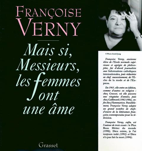 Cover image for book Mais si, messieurs, les femmes ont une âme