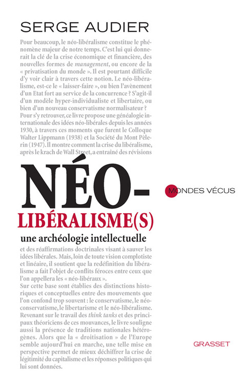 Cover image for book Néolibéralisme(s)