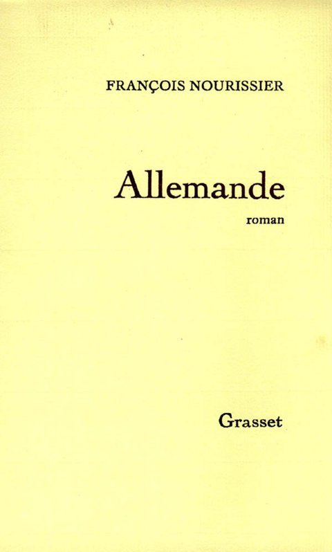 Cover image for book Allemande