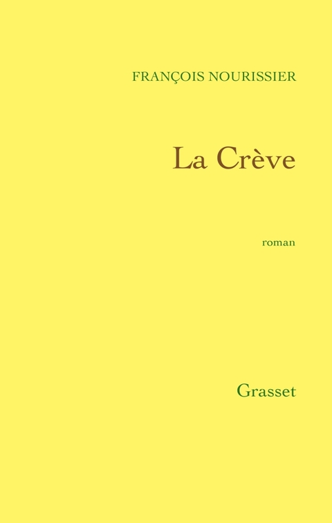 Cover image for book La crève