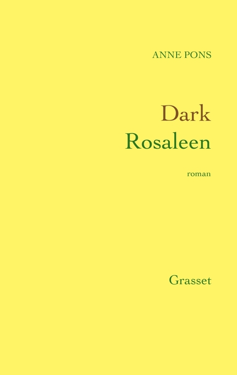 Cover image for book Dark Rosaleen