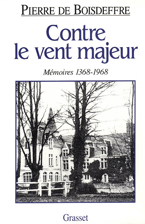 Cover image for book Contre le vent majeur