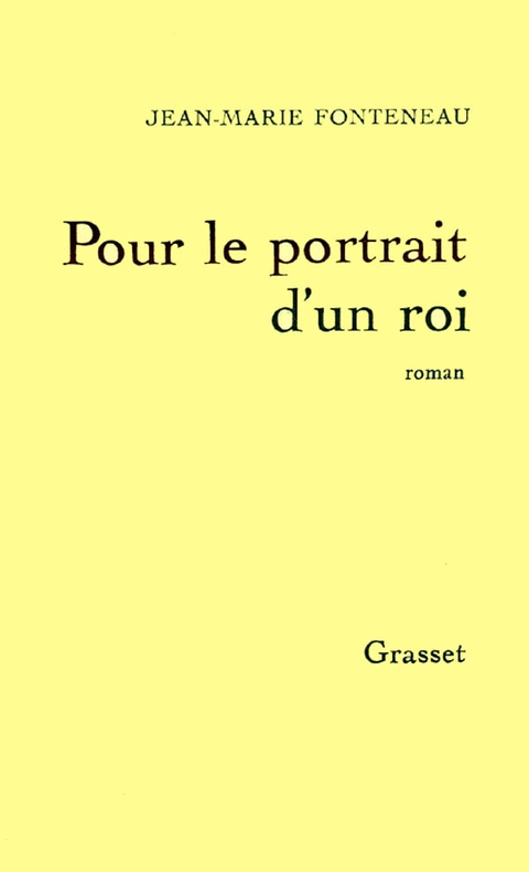 Cover image for book Pour le portrait d'un roi