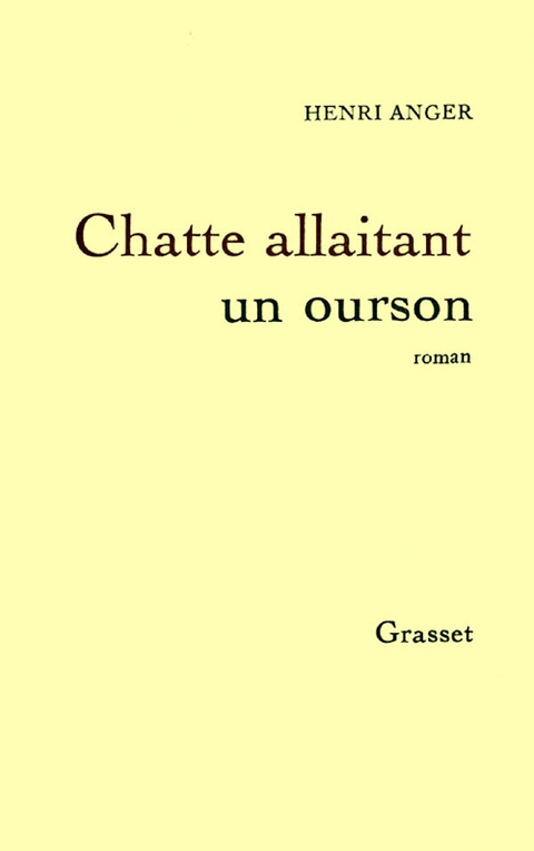 Cover image for book Chatte allaitant un ourson