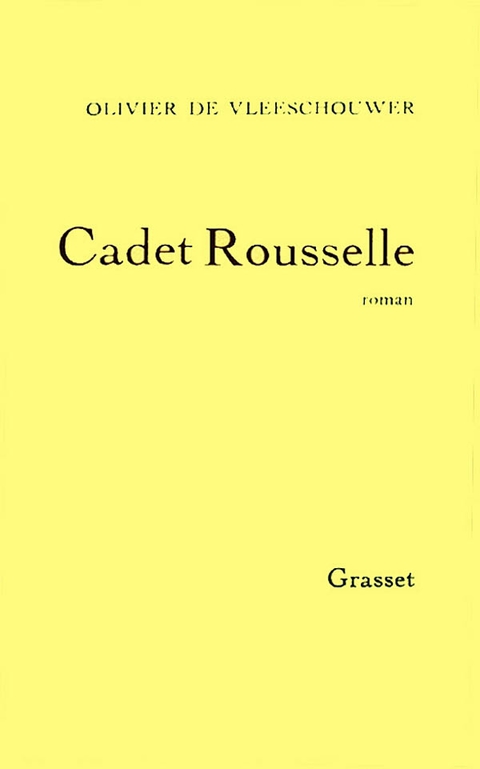 Cover image for book Cadet Rousselle