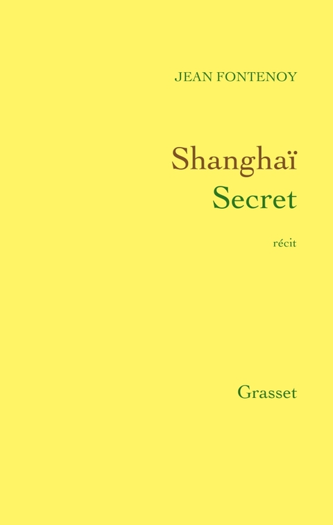 Cover image for book Shanghaï Secret