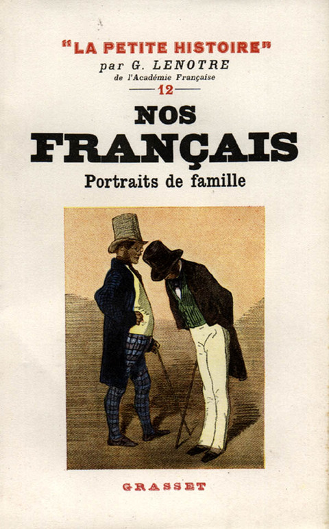 Cover image for book Nos Français - Portraits de famille