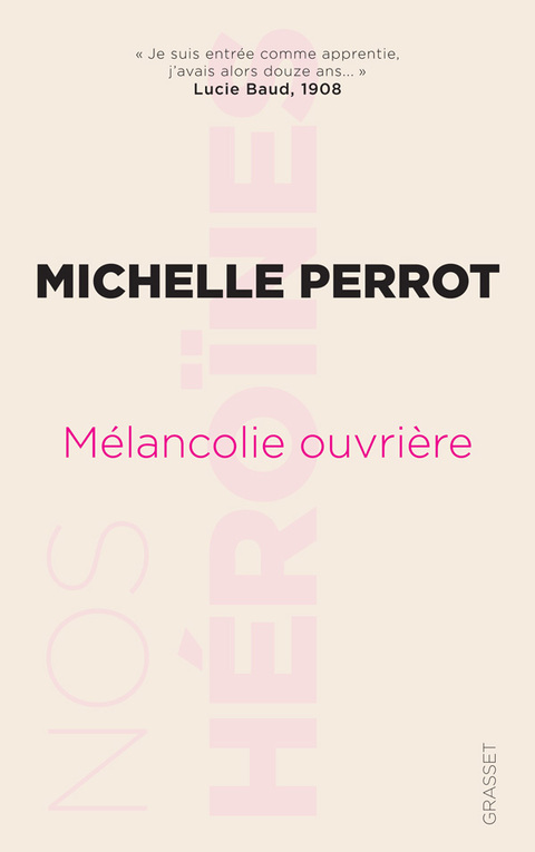 Cover image for book Mélancolie ouvrière