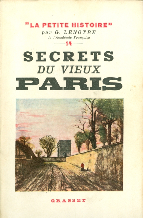 Cover image for book Secrets du vieux Paris
