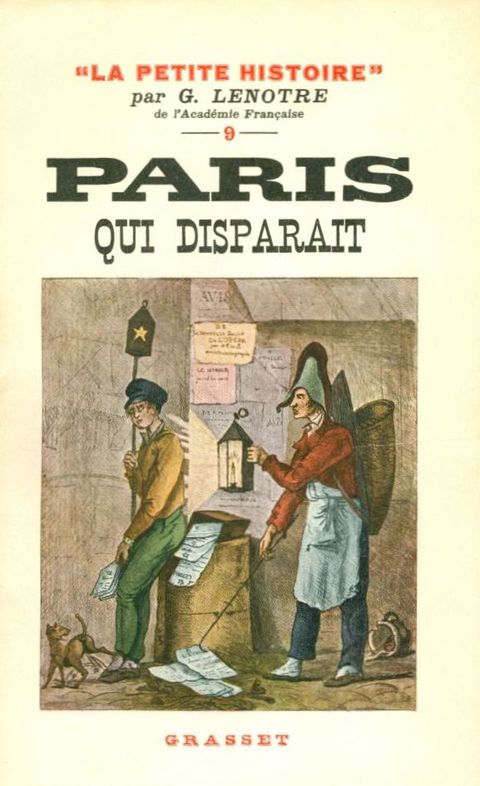 Cover image for book Paris qui disparaît