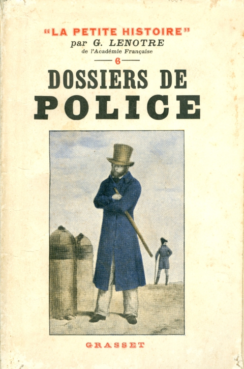 Cover image for book Dossiers de police