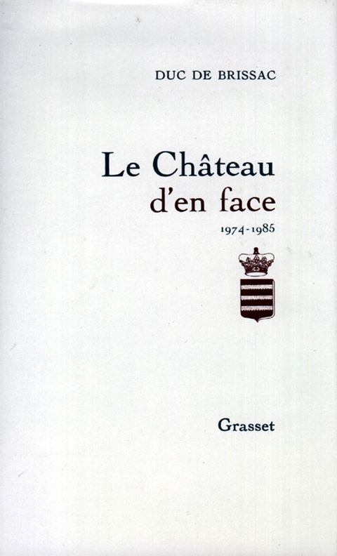 Cover image for book Le château d'en face