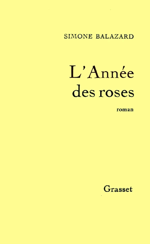 Cover image for book L'année des roses
