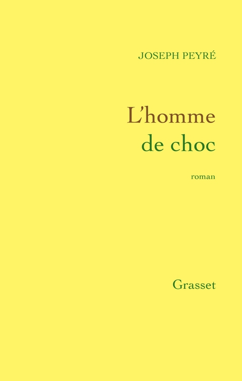 Cover image for book L'homme de choc