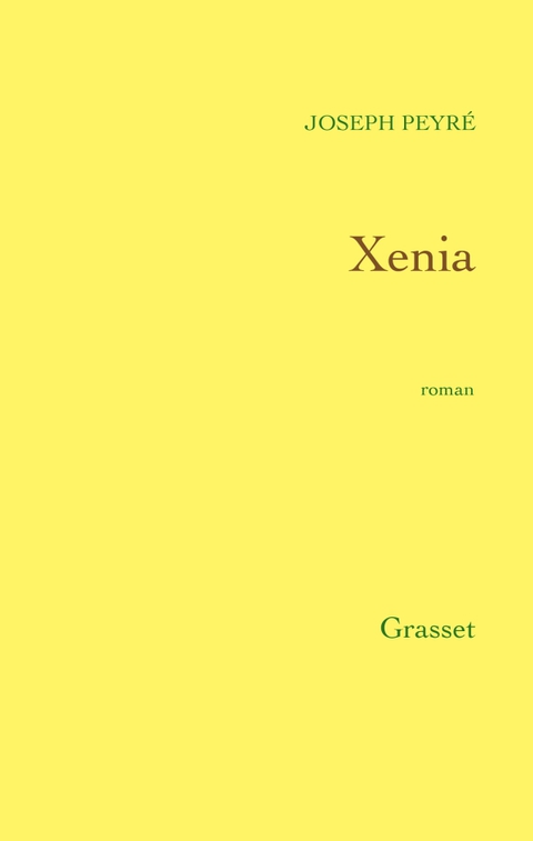 Cover image for book Xenia