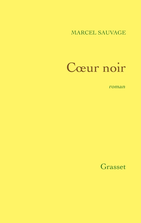 Cover image for book Coeur noir