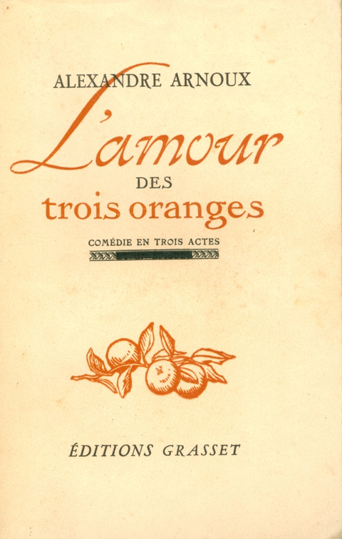 Cover image for book L'amour des trois oranges