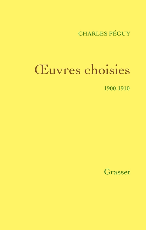 Cover image for book Oeuvres choisies