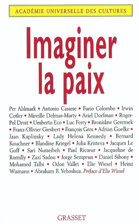 Cover image for book Imaginer la paix