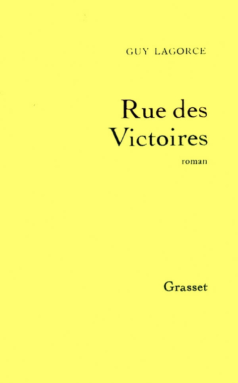 Cover image for book Rue des Victoires