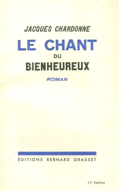 Cover image for book Le chant du bienheureux