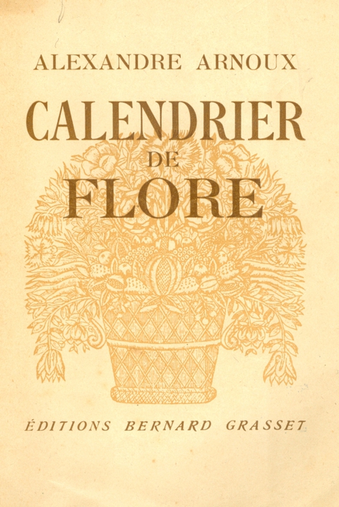 Cover image for book Calendrier de Flore