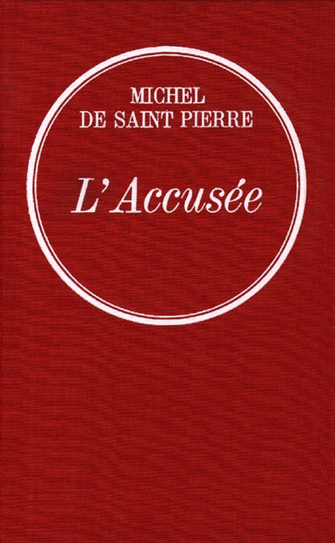 Cover image for book L'accusée