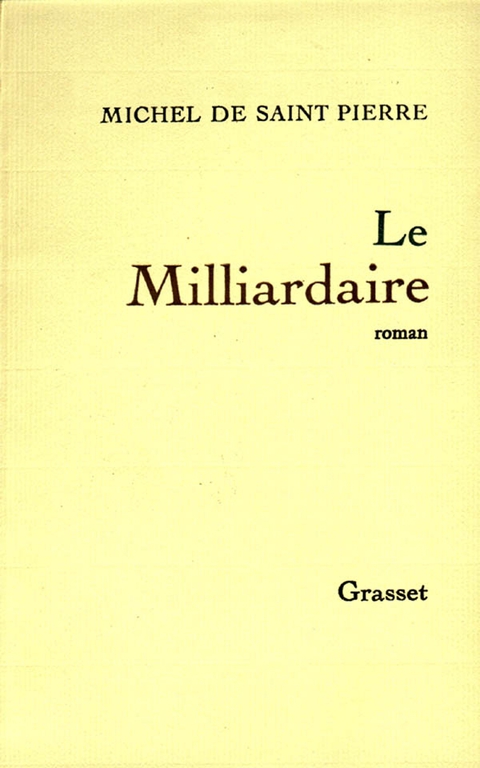 Cover image for book Le milliardaire