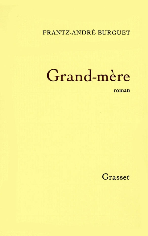 Cover image for book Grand-mère