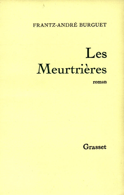 Cover image for book Les meurtrières