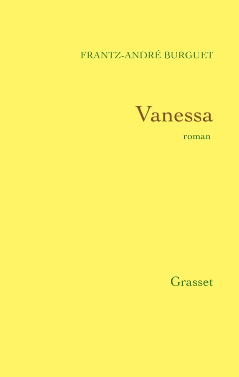 Cover image for book Vanessa