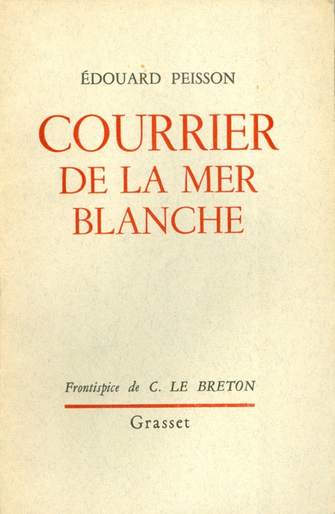 Cover image for book Courrier de la mer blanche