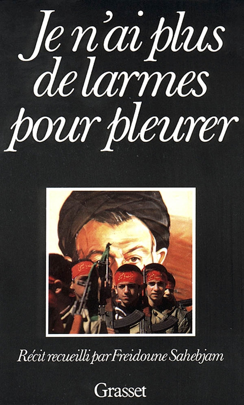 Cover image for book Je n'ai plus de larmes pour pleurer