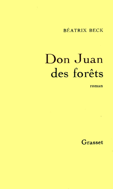 Cover image for book Don Juan des forêts