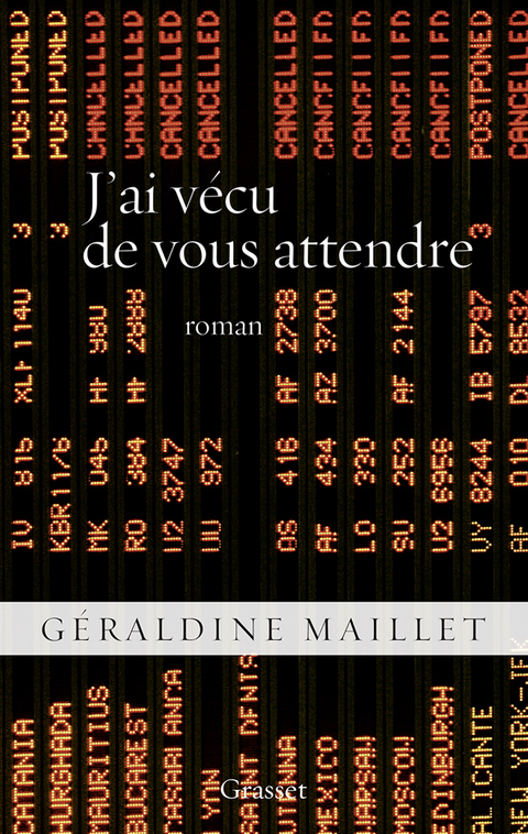 Cover image for book J'ai vécu de vous attendre